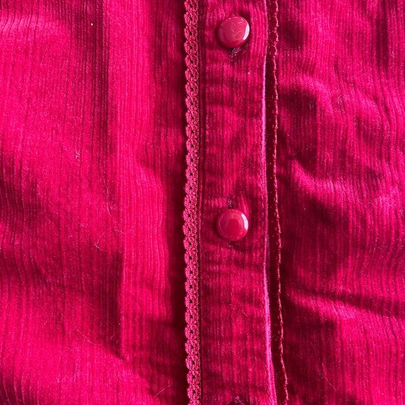 Perfect Dress for the fall! Red Corduroy iress bought at Anthropology - Picture 8 of 16